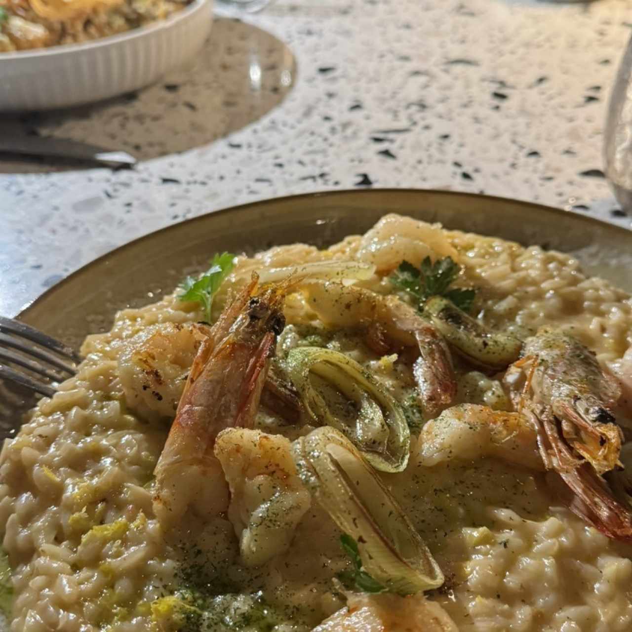 Risotto Gambero al limone