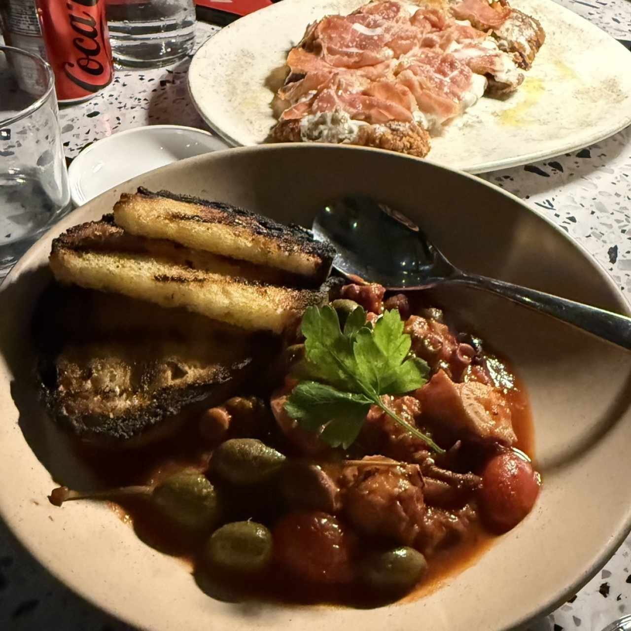 Polpo alla Luciana