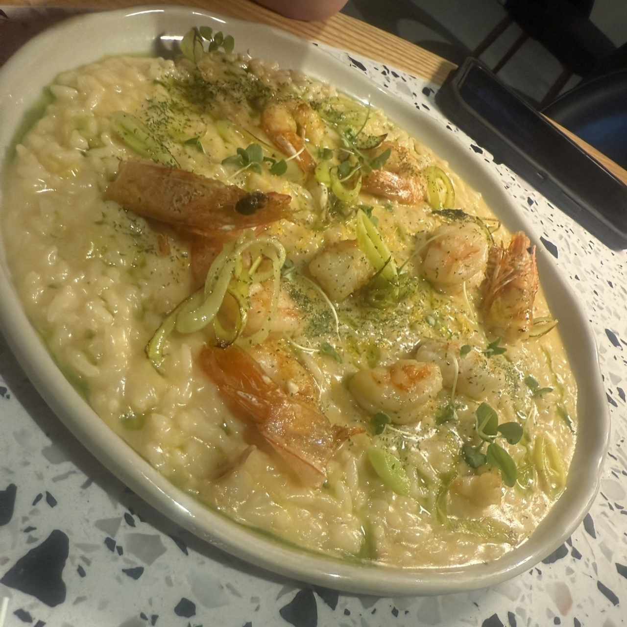 Risotto Gambero al limone