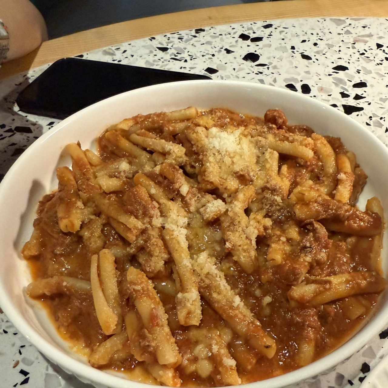 Casarecce al ragú di borgo