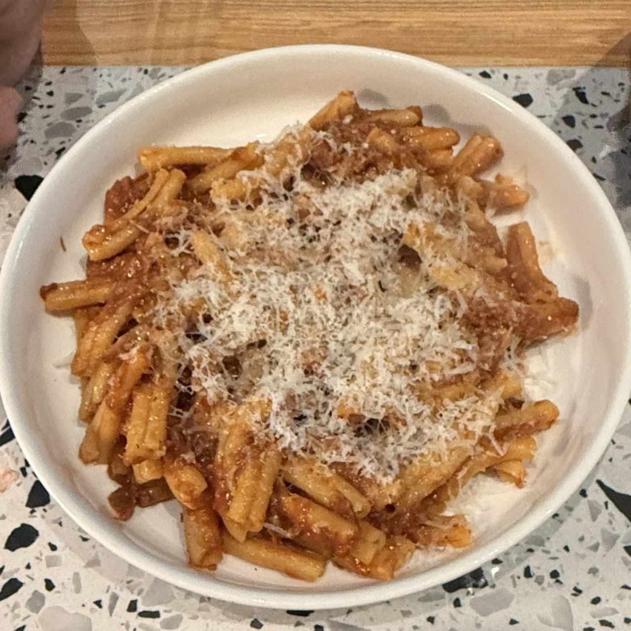 Casarecce al ragú di borgo