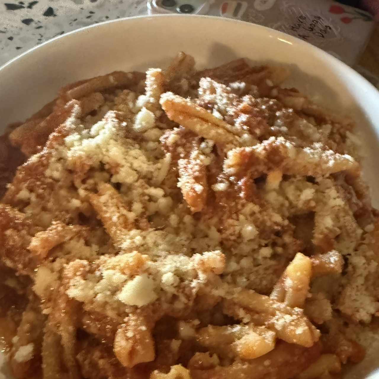 Casarecce al ragú di borgo