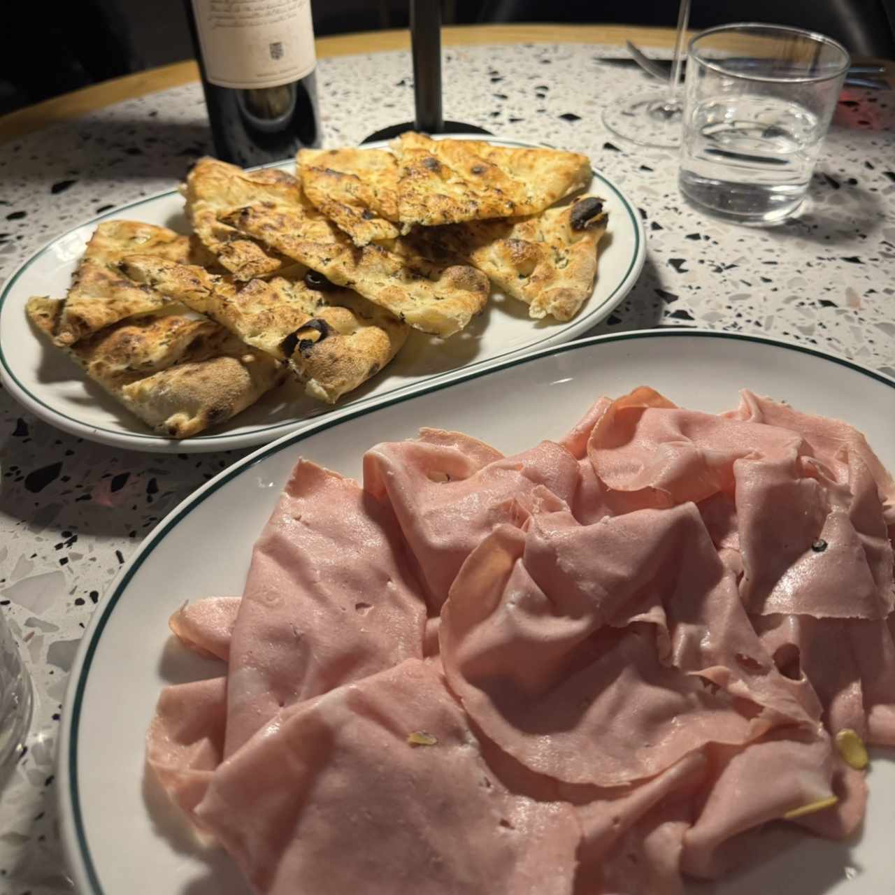 Mortadella y Focaccia
