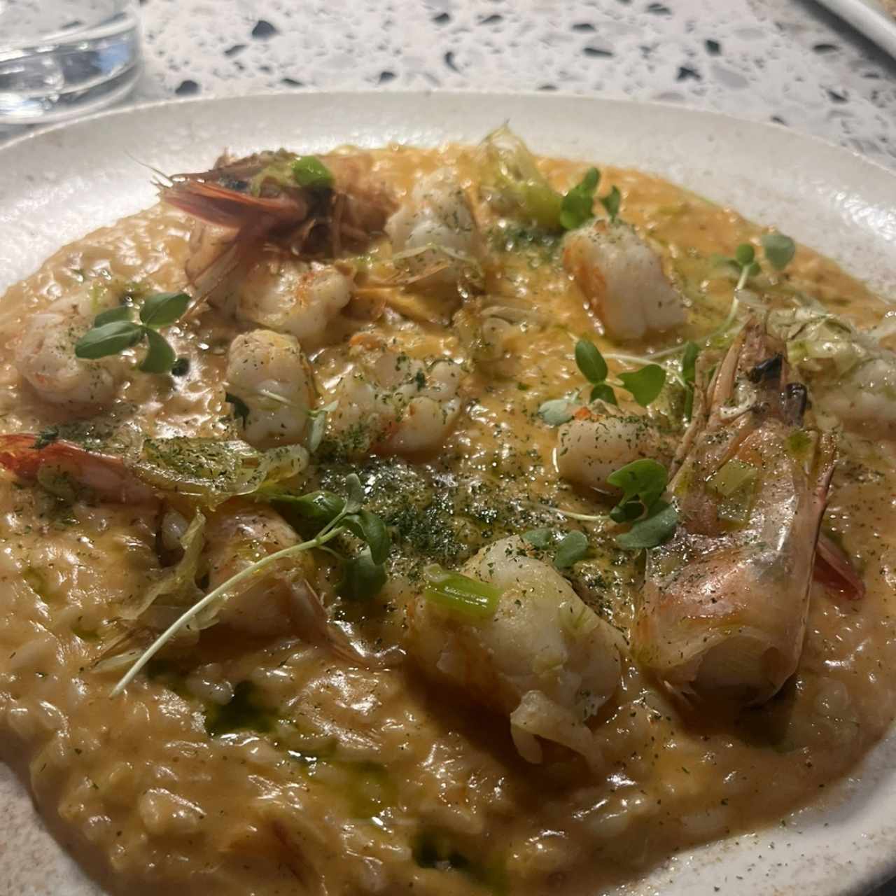 Risotto Gambero al limone