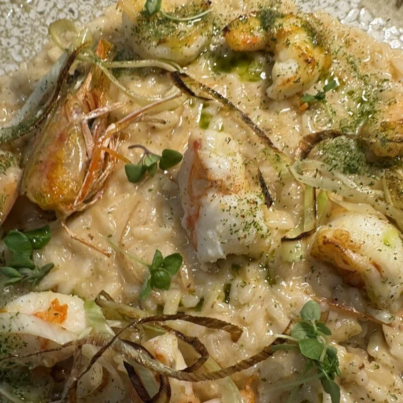 Risotto Gambero al limone