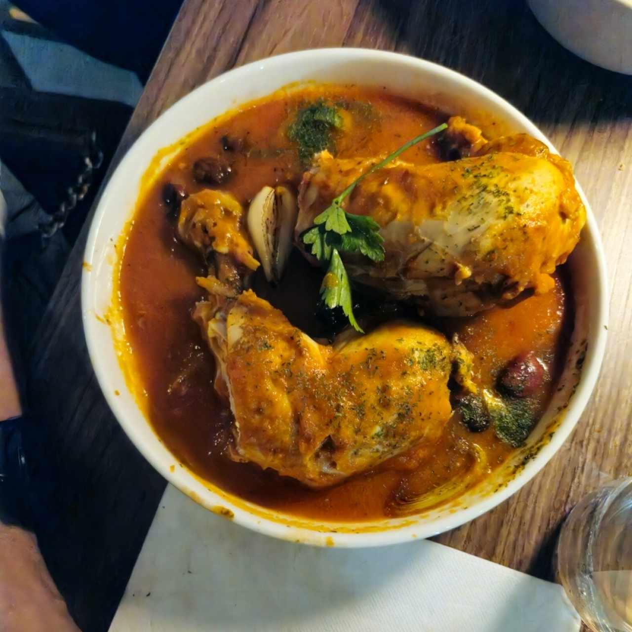 pollo a la cazadora 