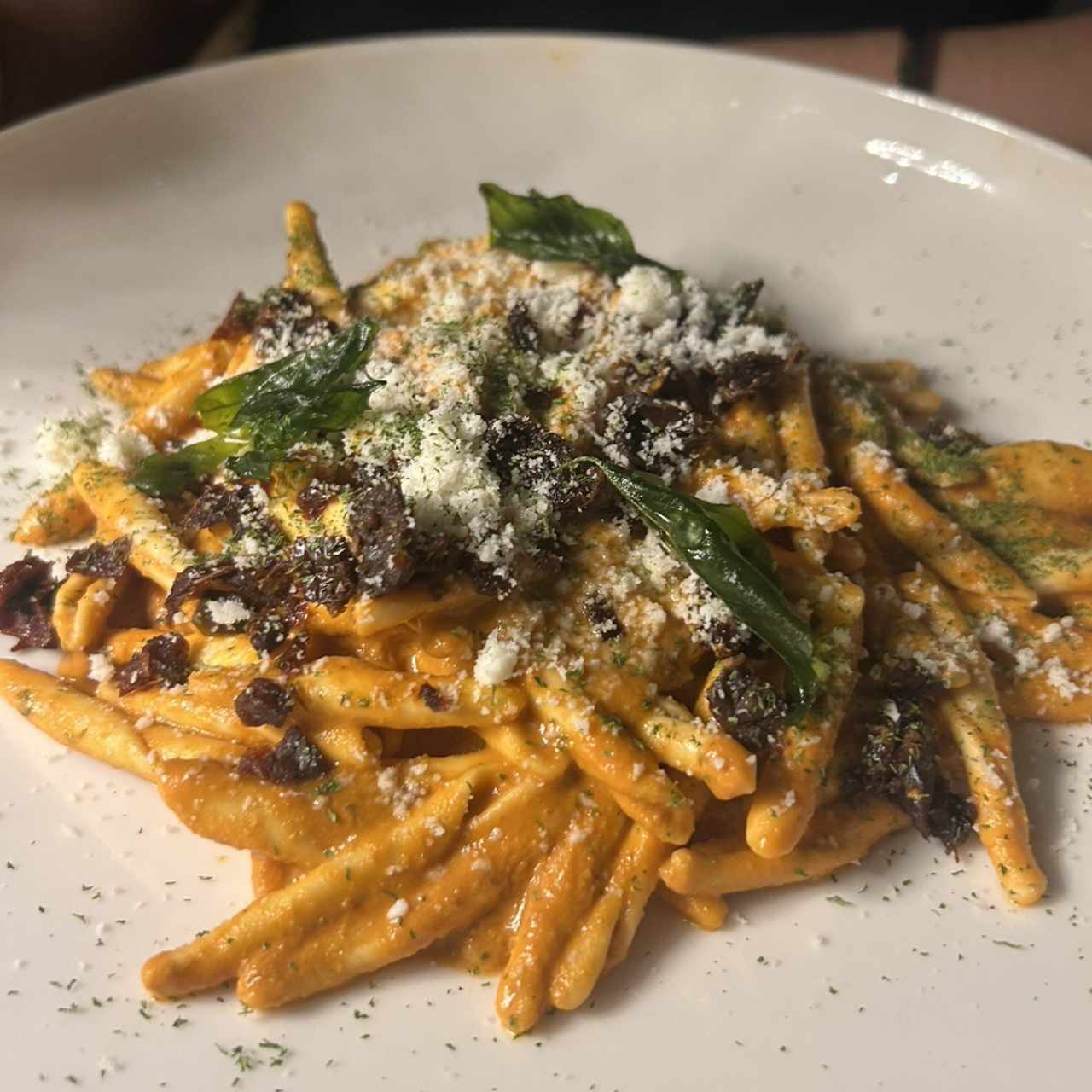Strozzapreti Al Pesto Sicilia