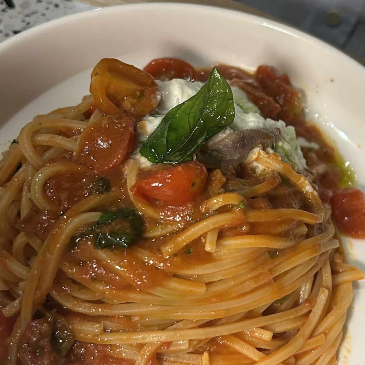 ANTIPASTI - Stracciatella e Alici
