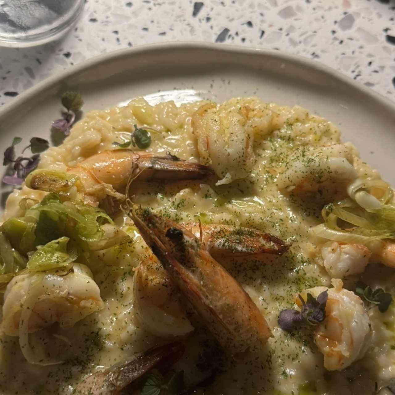 Risotto Gambero al limone