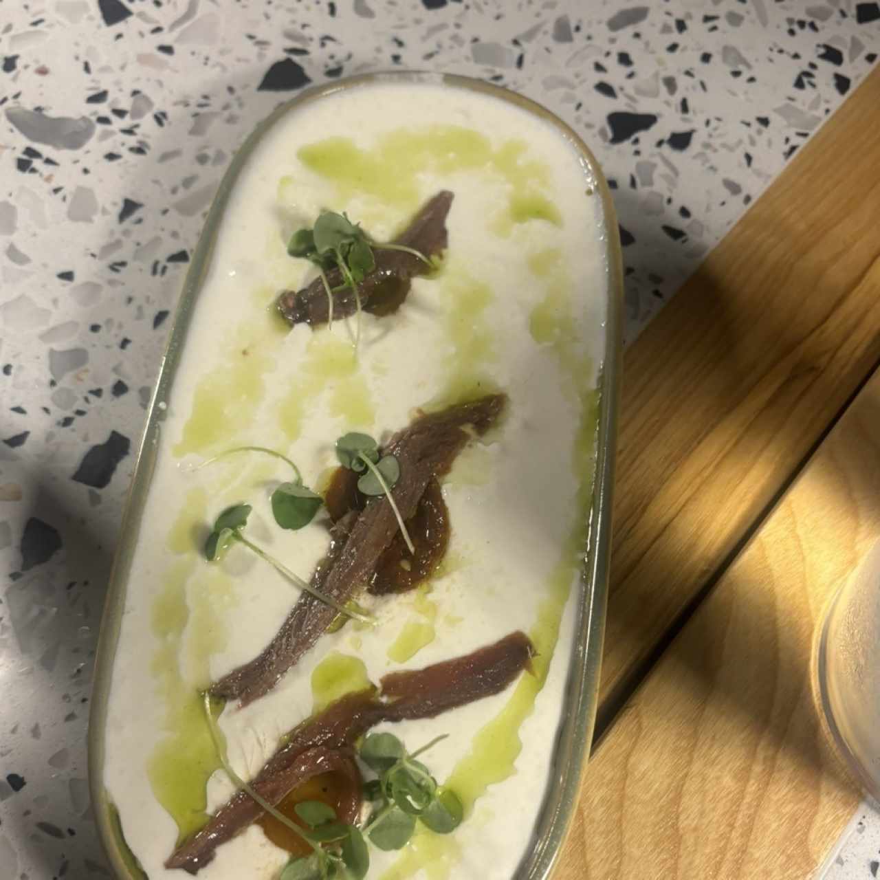 ANTIPASTI - Stracciatella e Alici