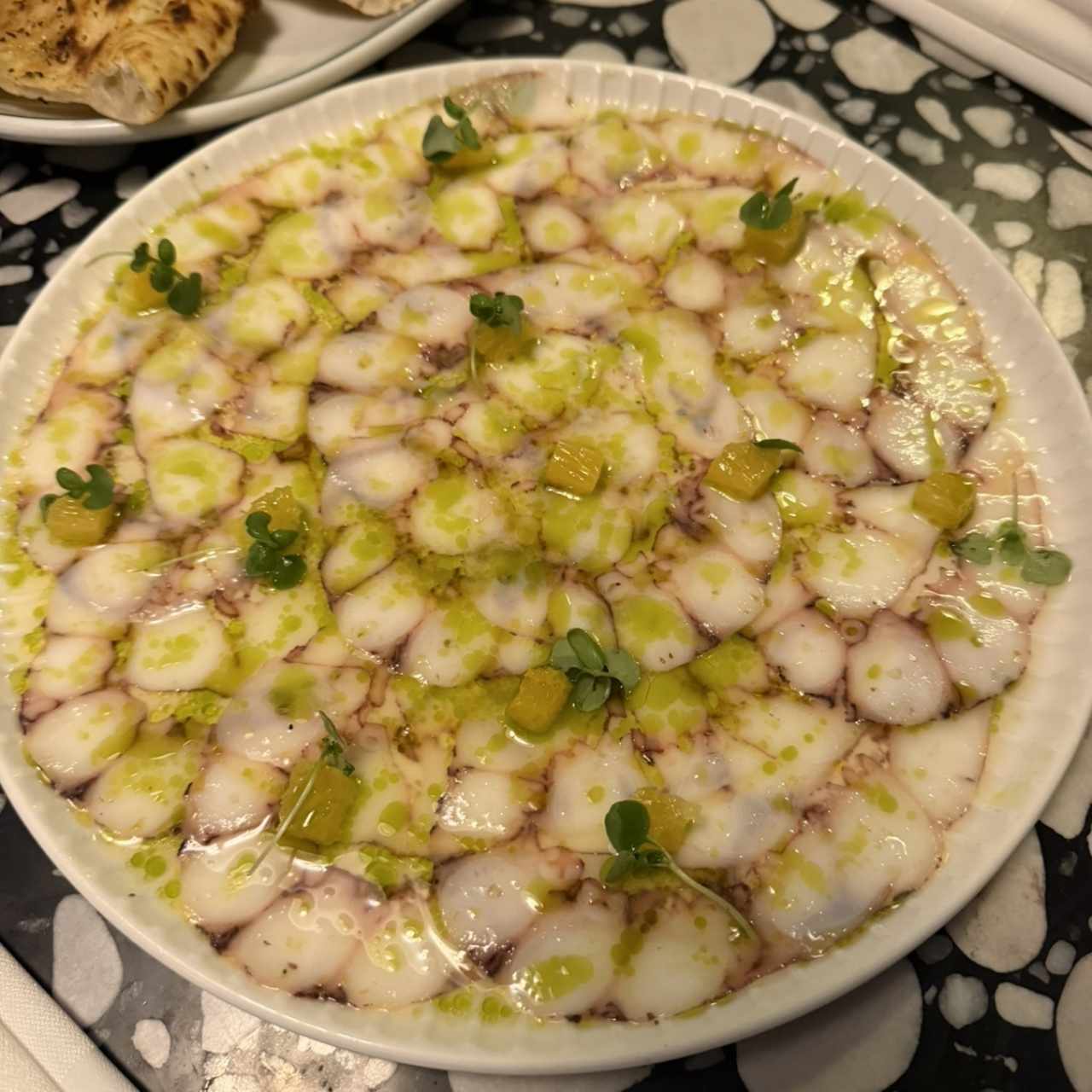 ANTIPASTI - Carpaccio di Polpo