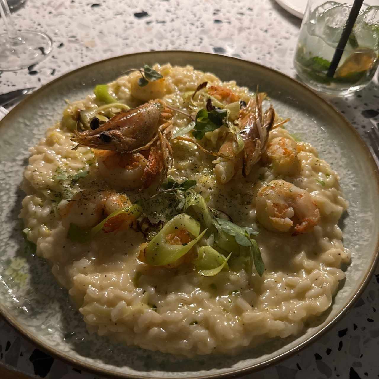 Risotto Gambero al limone