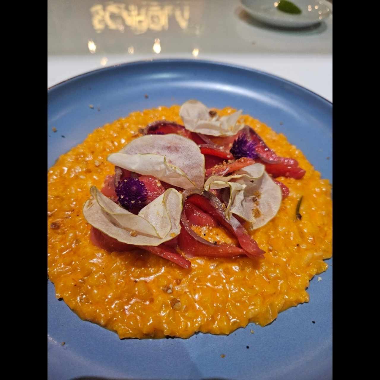 Risoto con Salmón Defumado