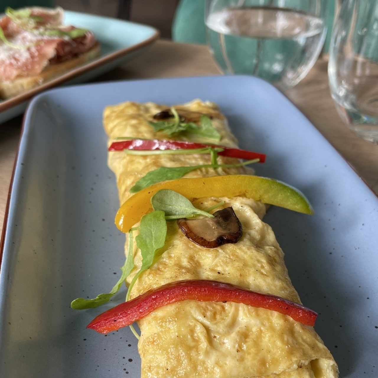 Omellete del huerto