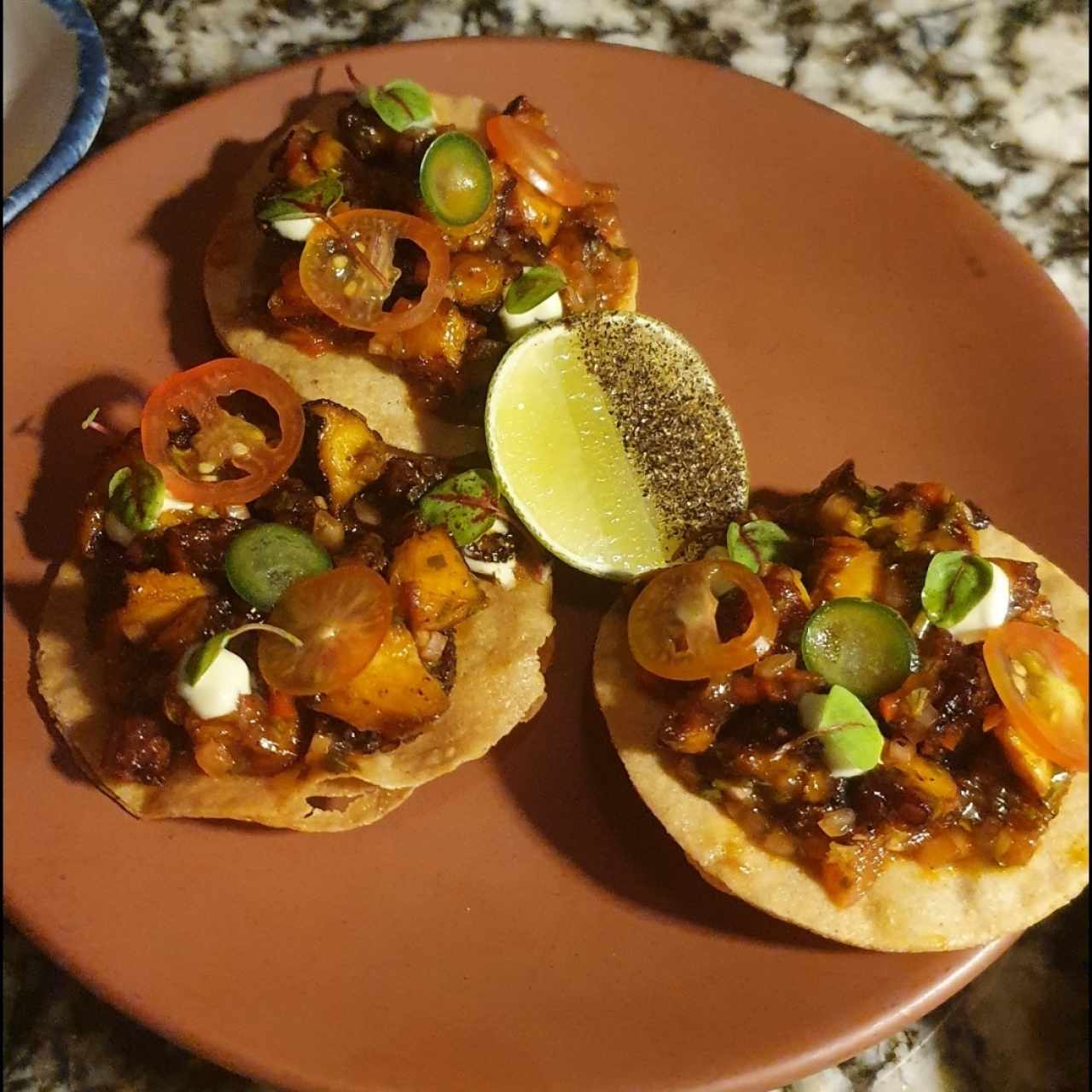 Taquitos de pulpo