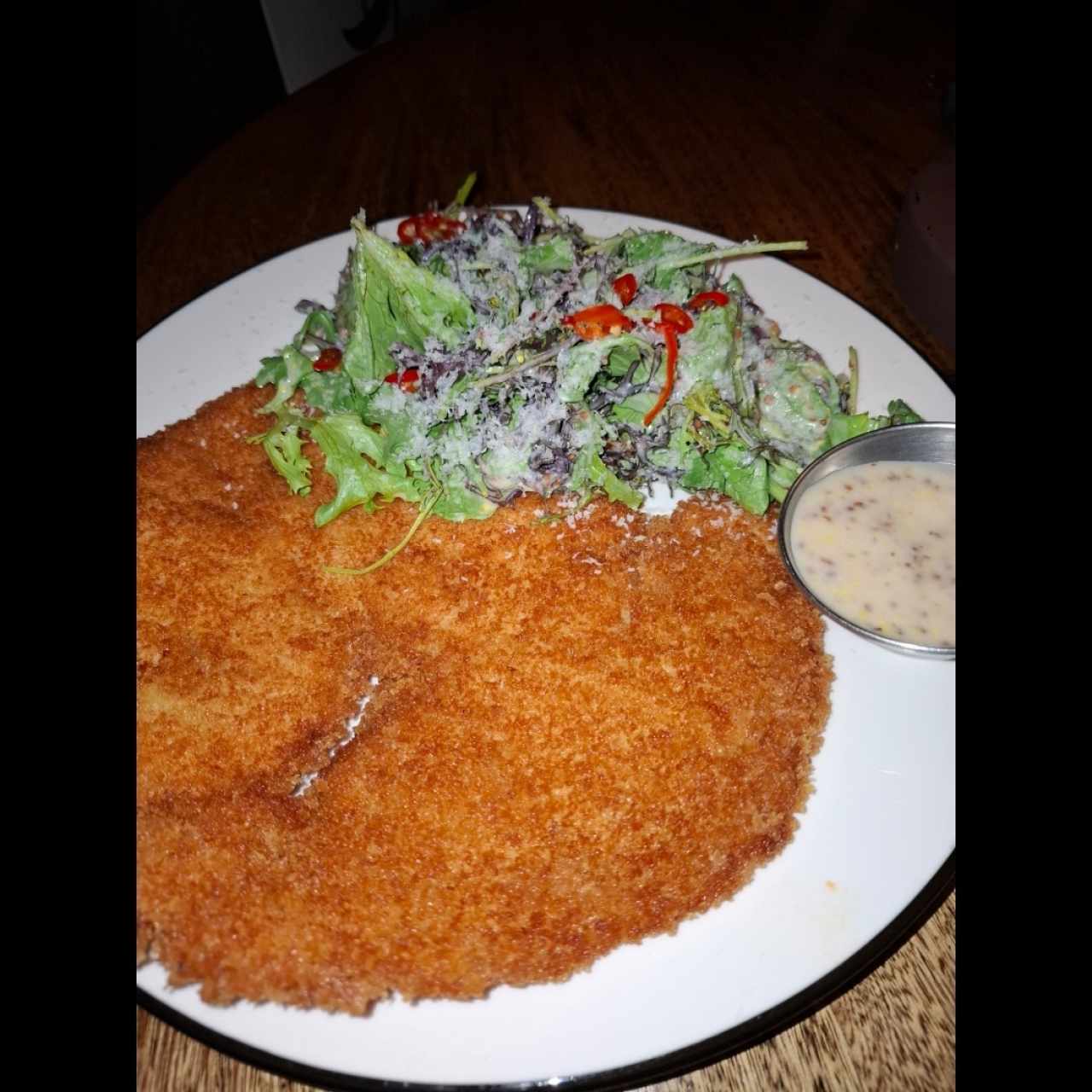 Milanesa de pollo