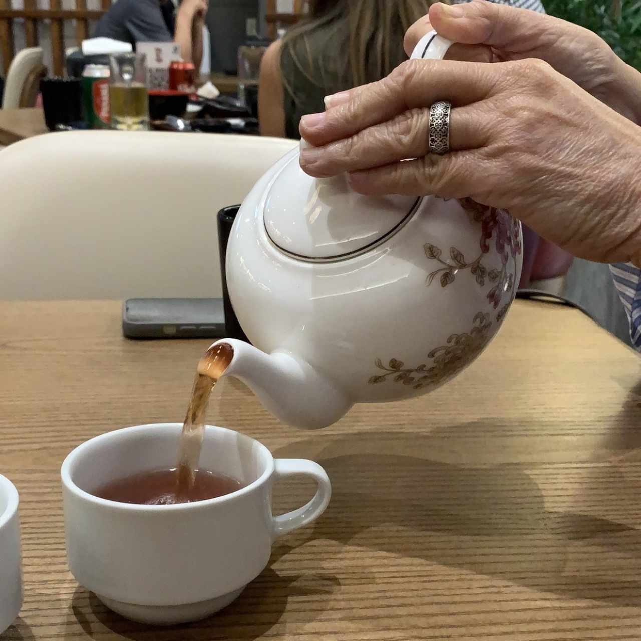 Delicioso té de rosas