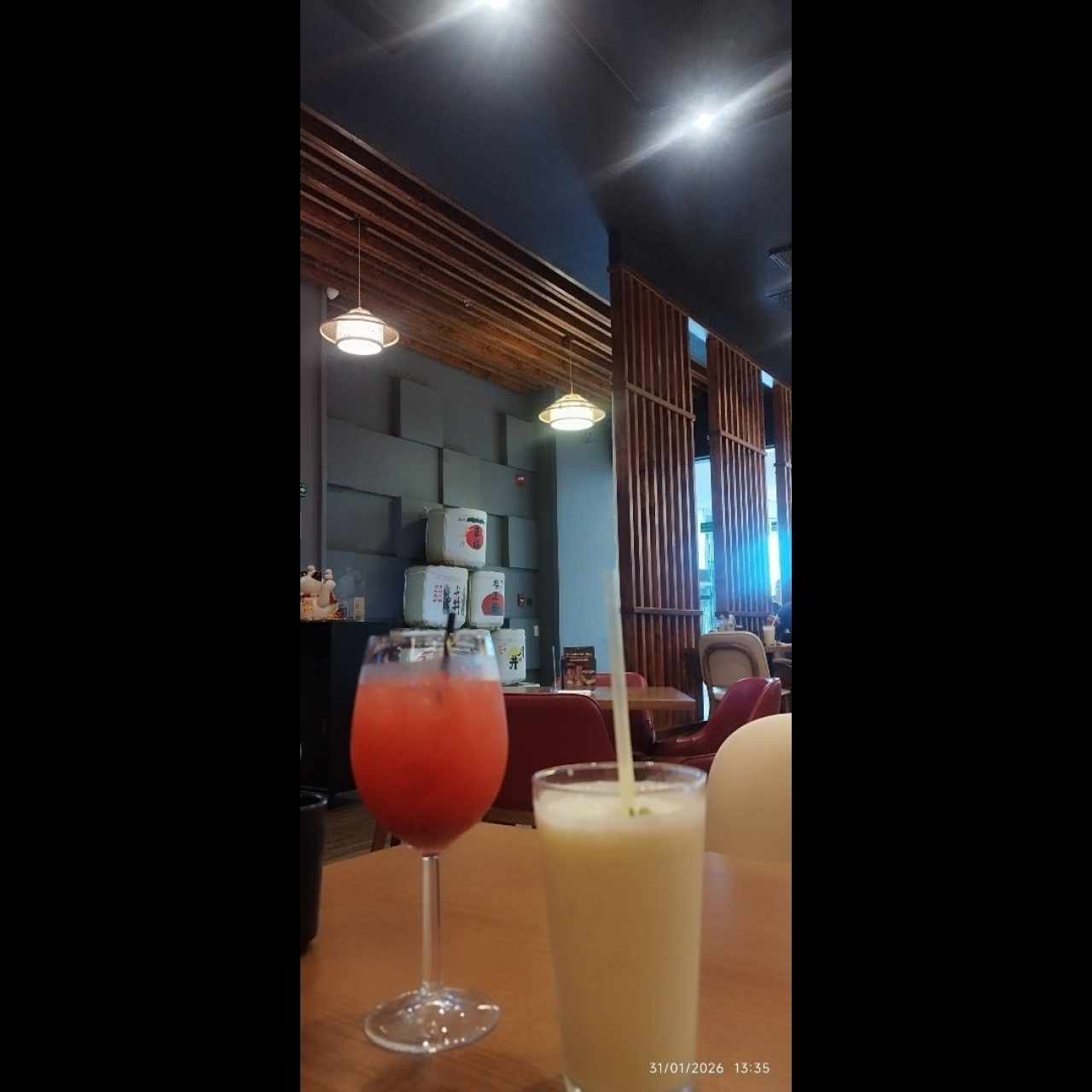 limonada con coco y hierba buena, 