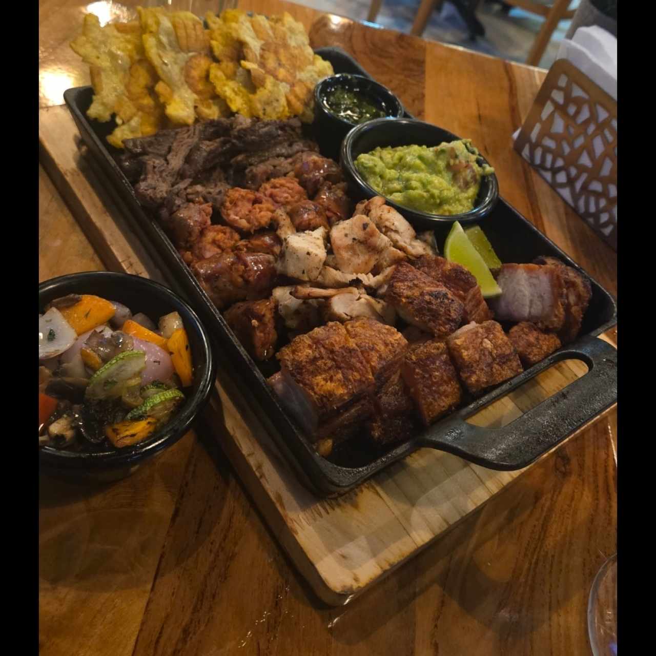 parrillada para dos