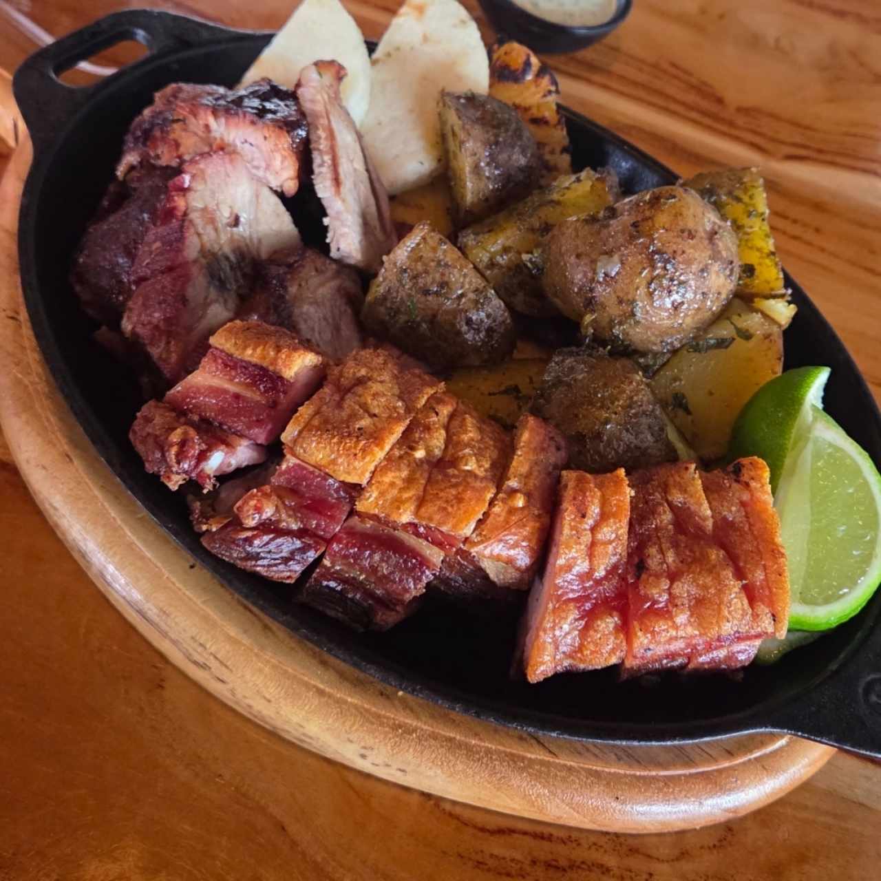 plato con 2 proteínas 