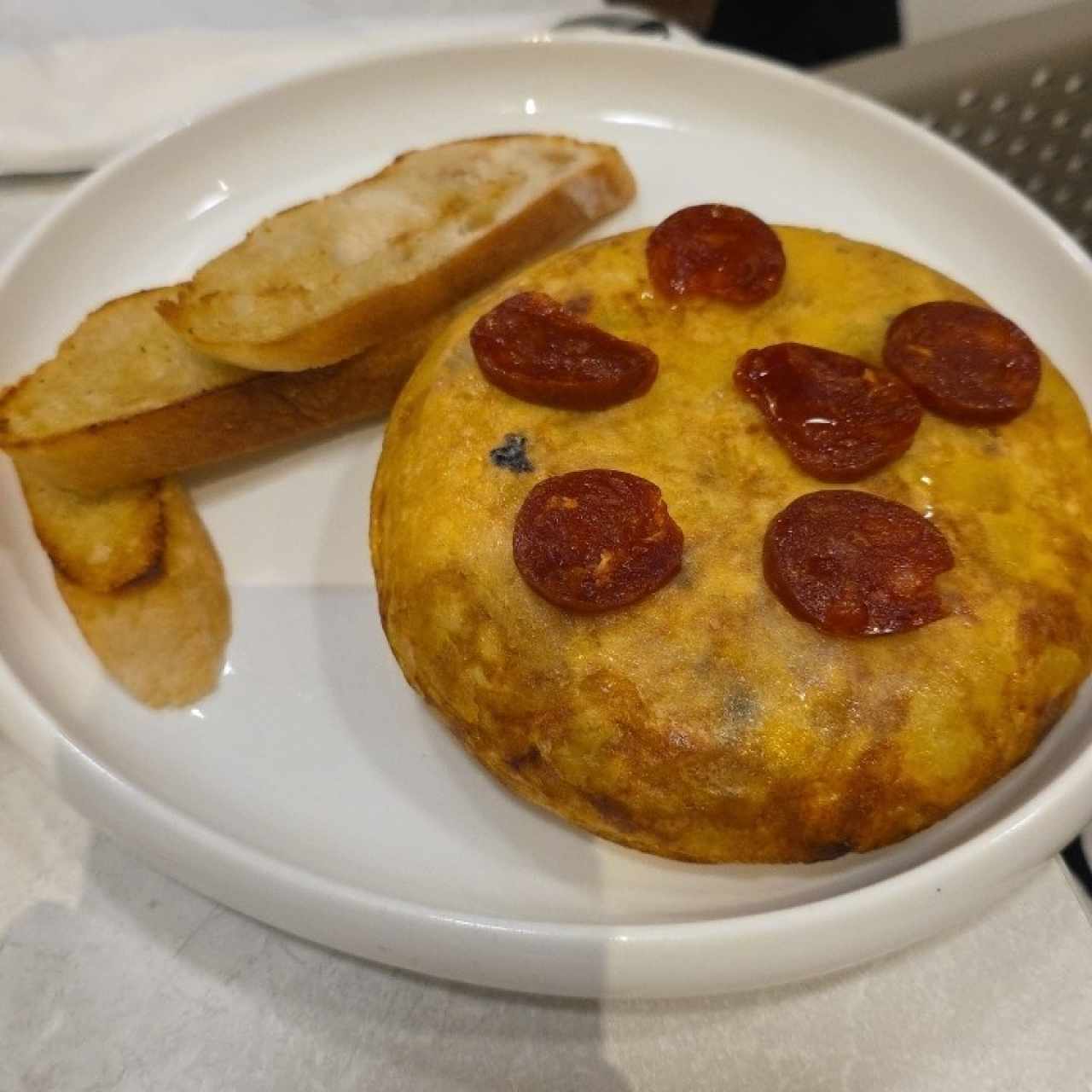 Tortilla Española de Chorizo