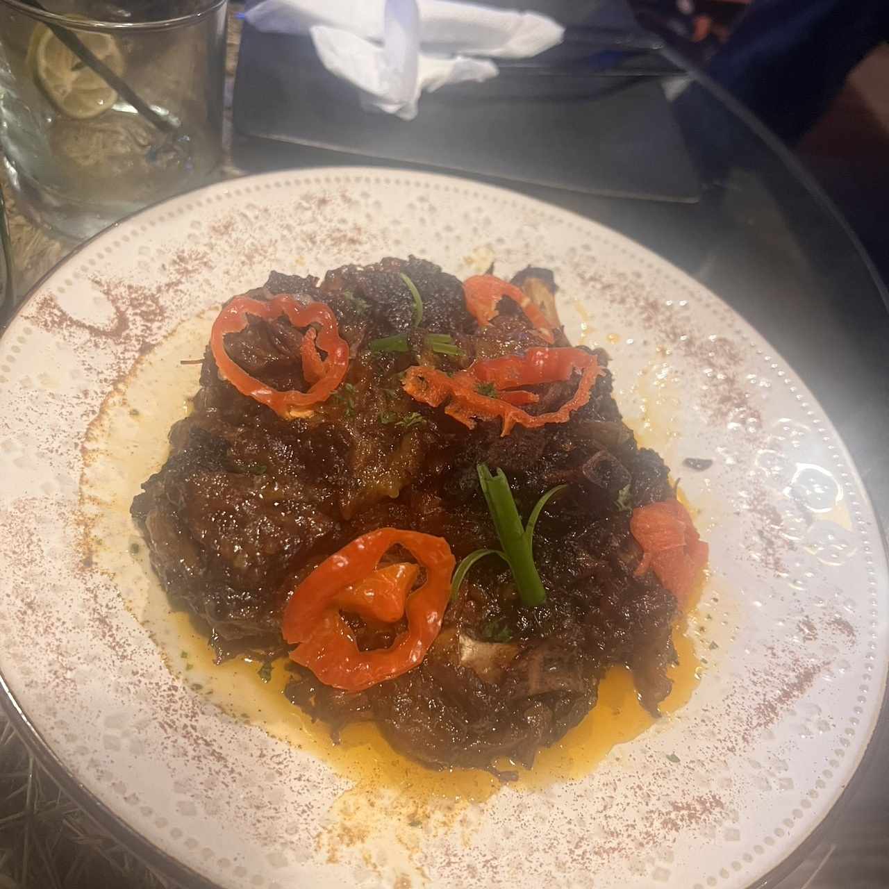 Rabo encendido 