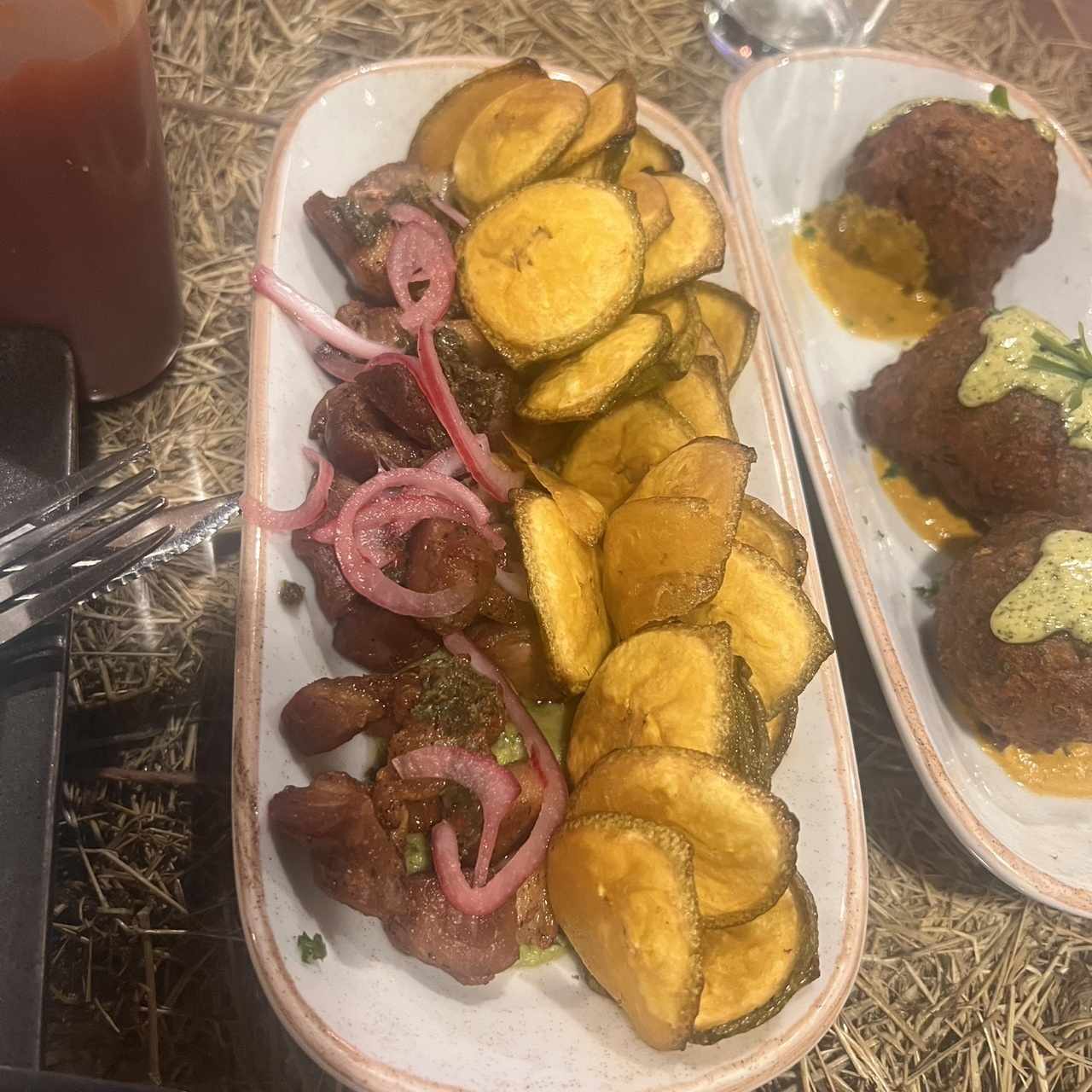 Ceviche de chicharrón 
