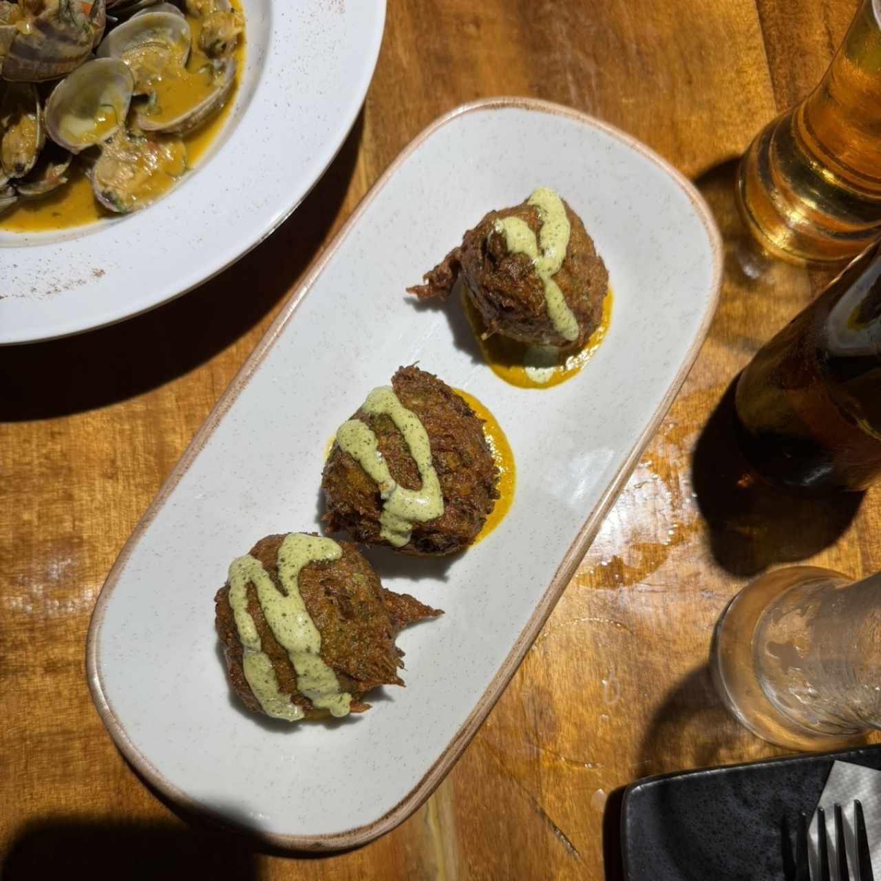 Torrejitas de bacalao