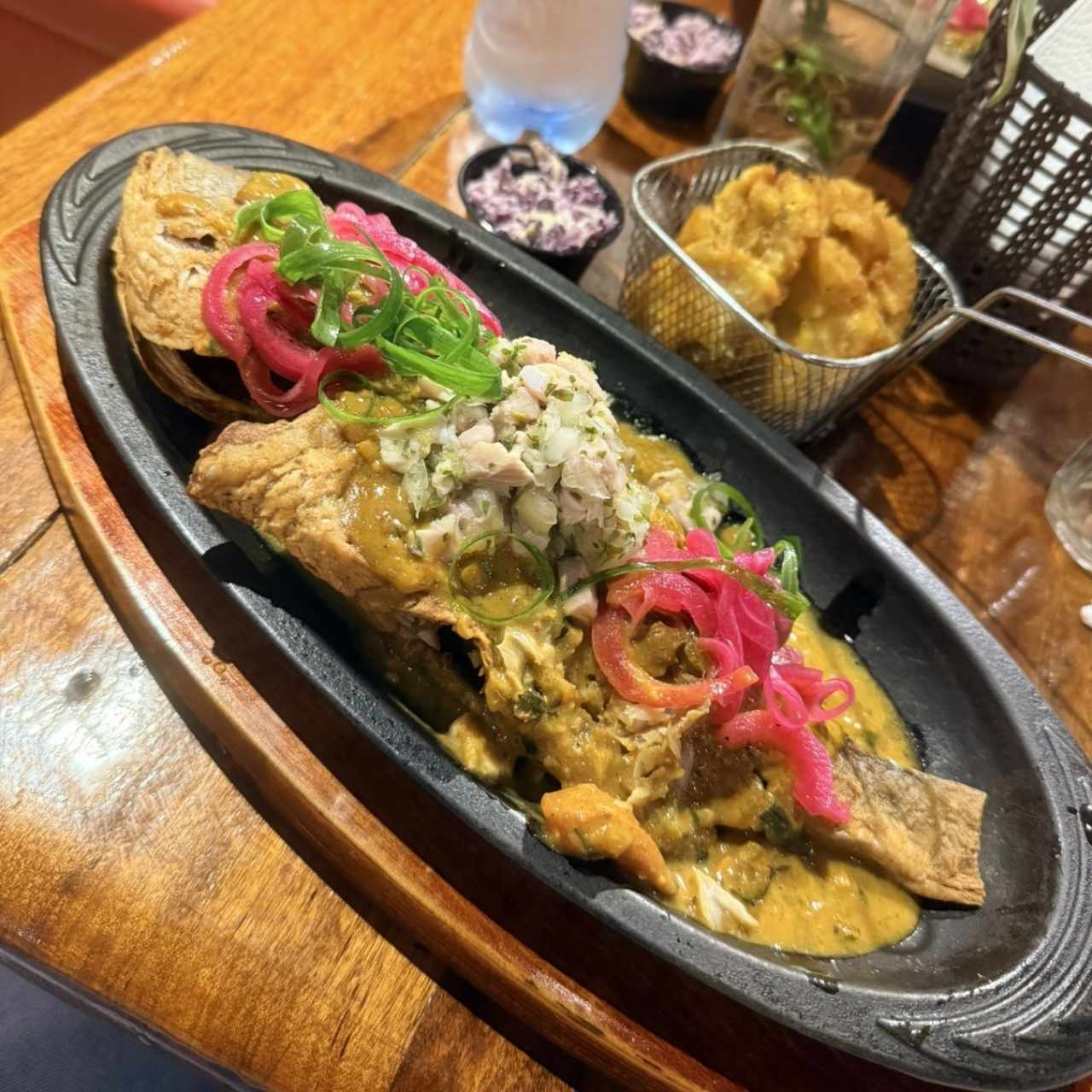 Pescado frito 