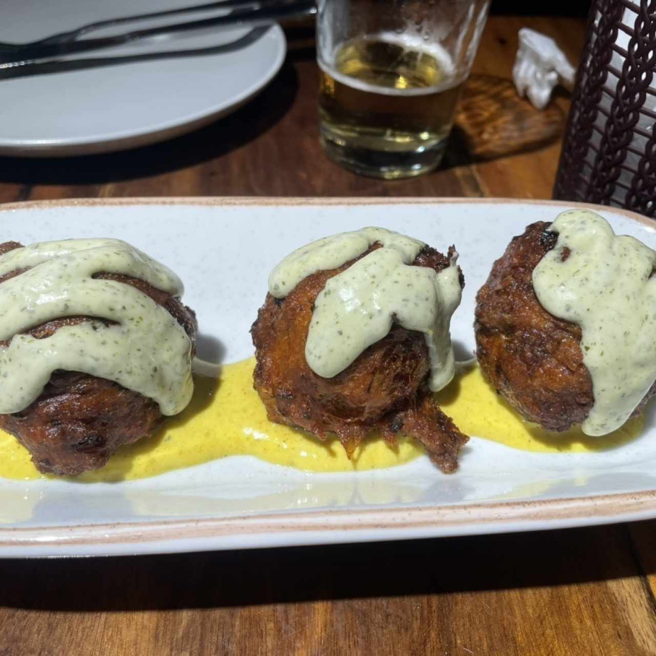 Torrejitas de bacalao