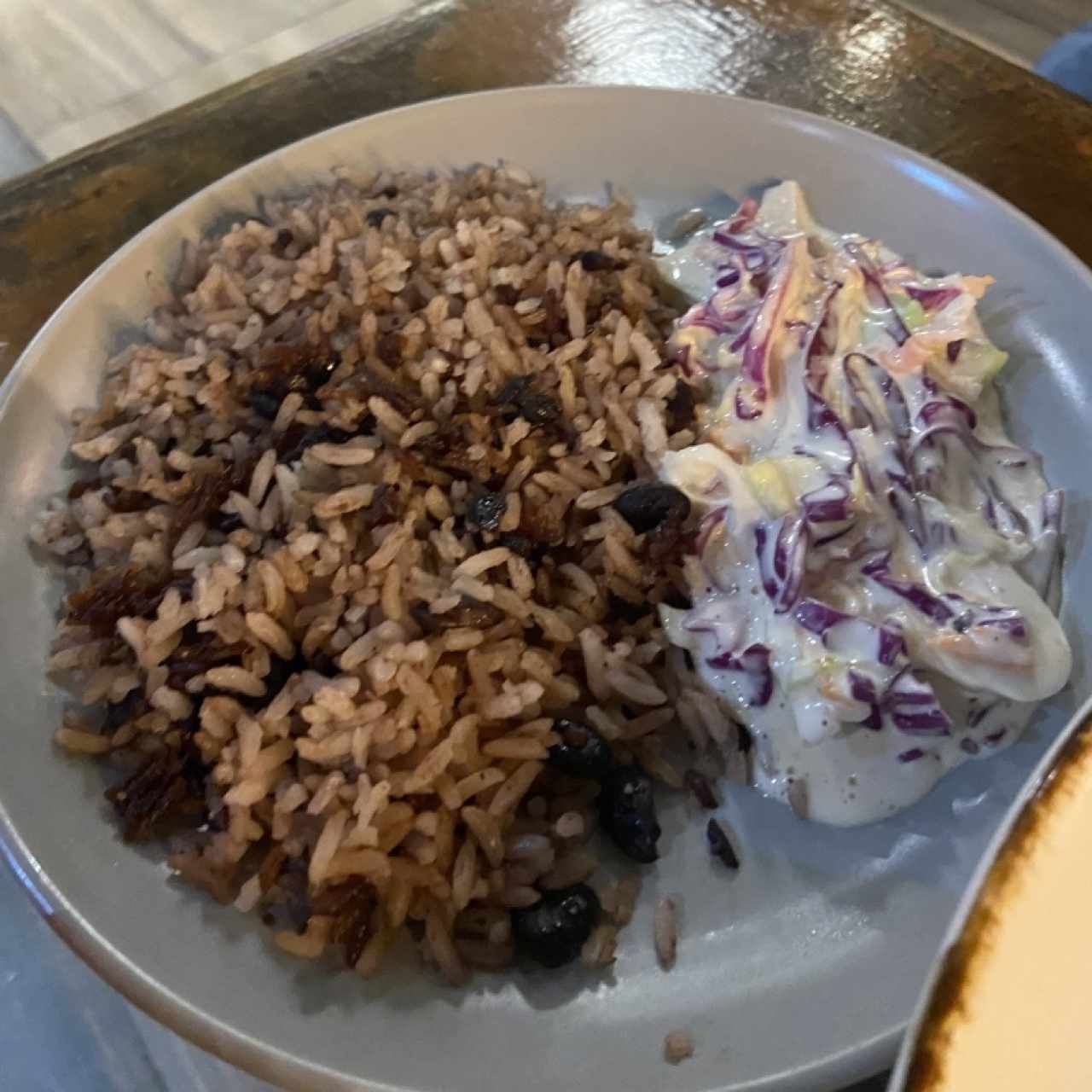 Arroz con Guandu y coco