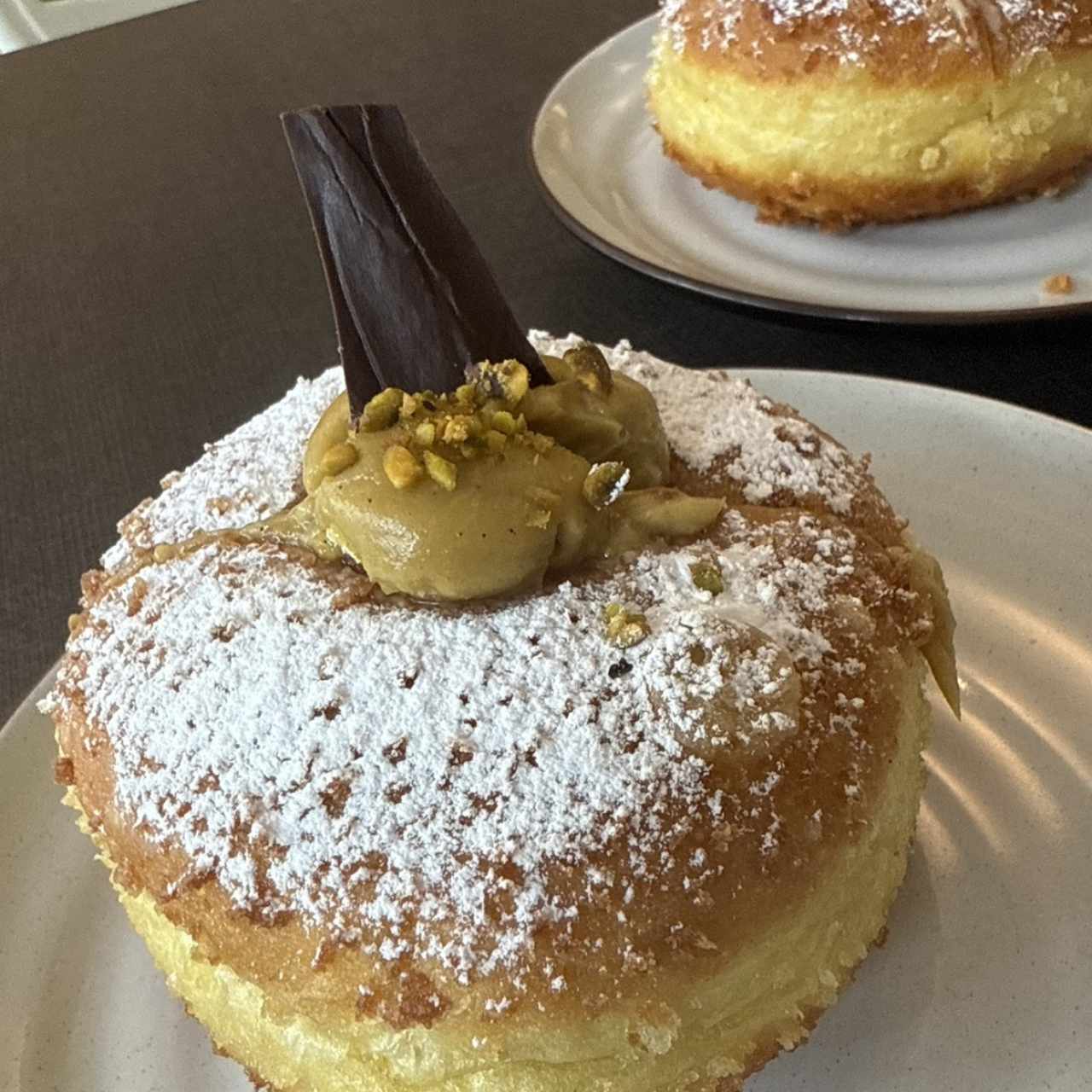 Donuts de pistachio