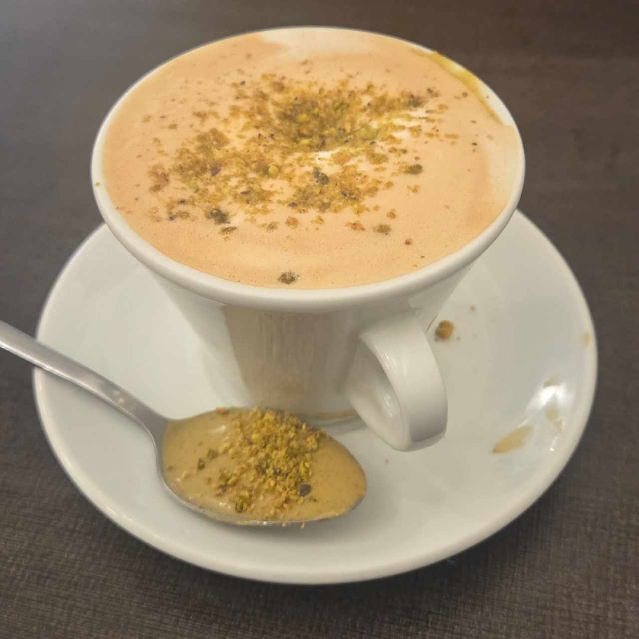 capuchino pistacho 