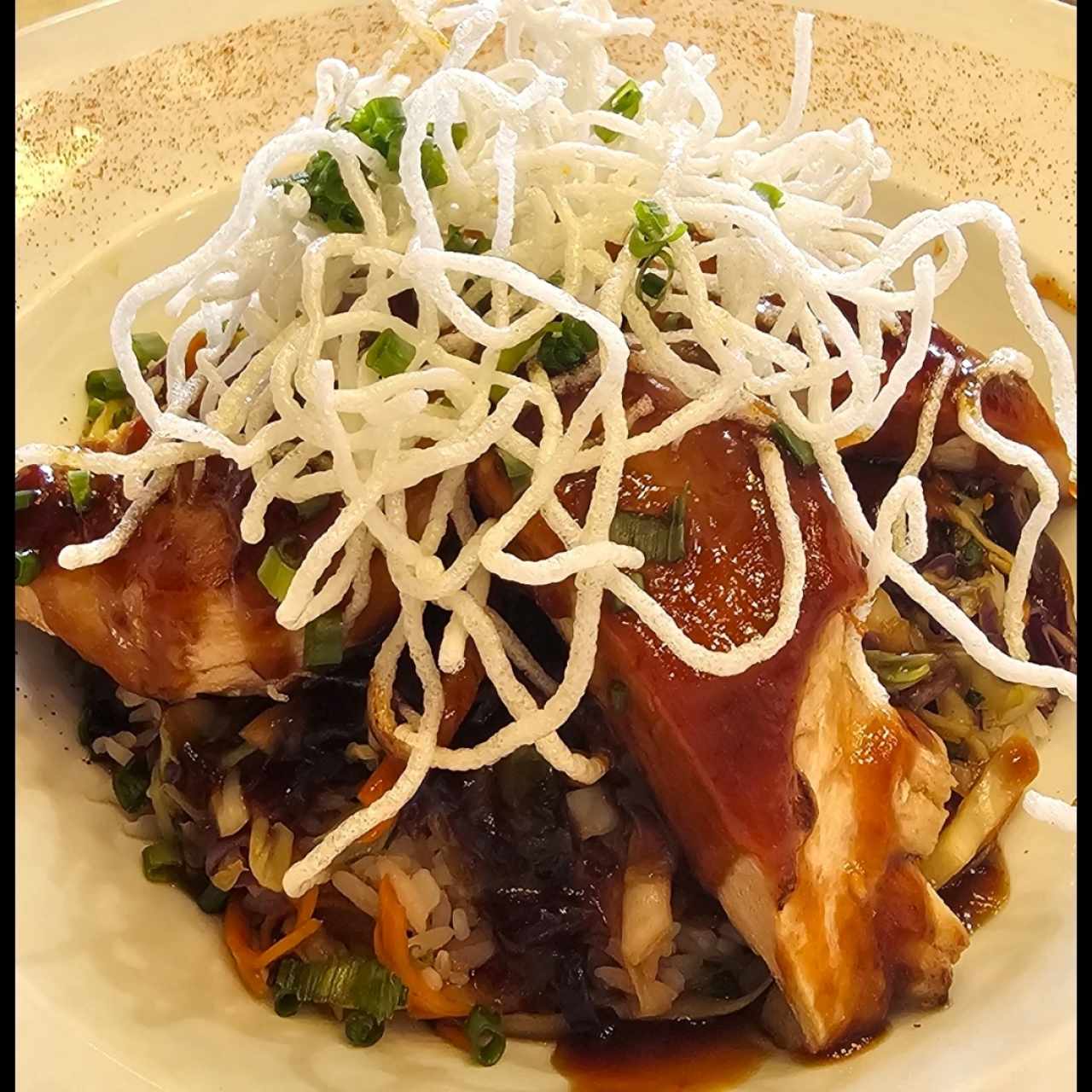 Teriyaki de Filete de Pollo