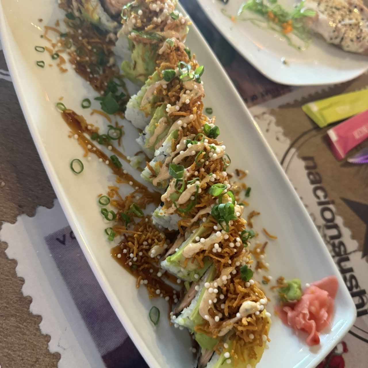 Salmon crunch