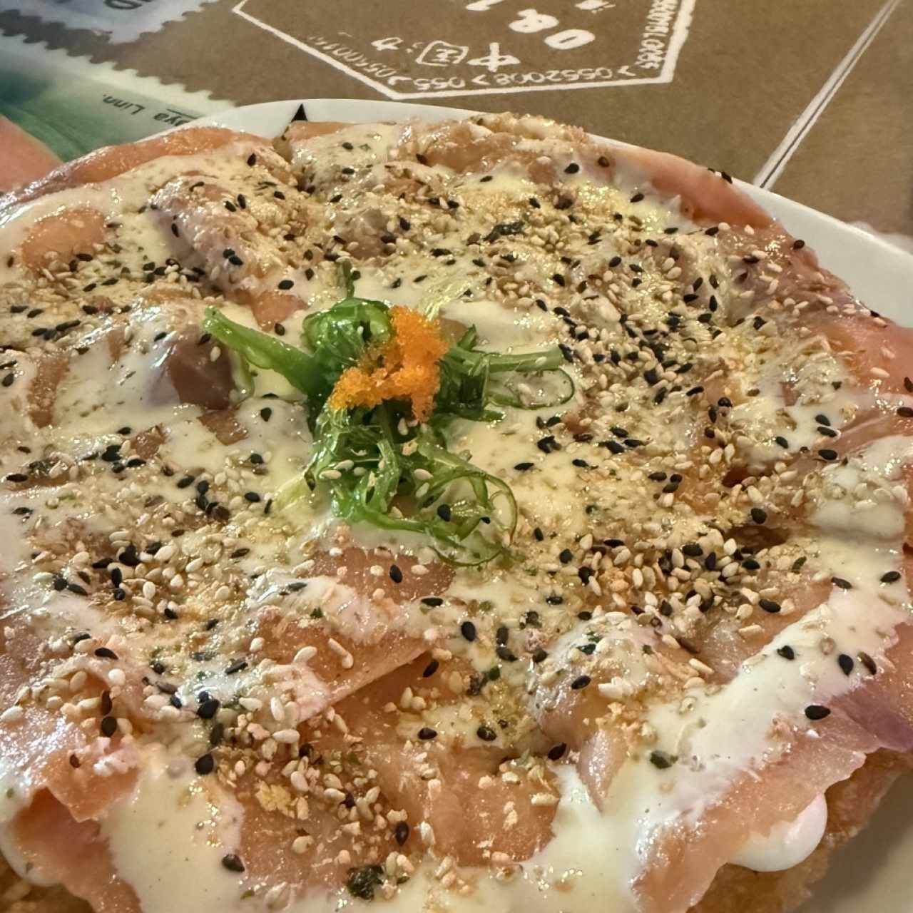 Pizza de Salmón Ahumado