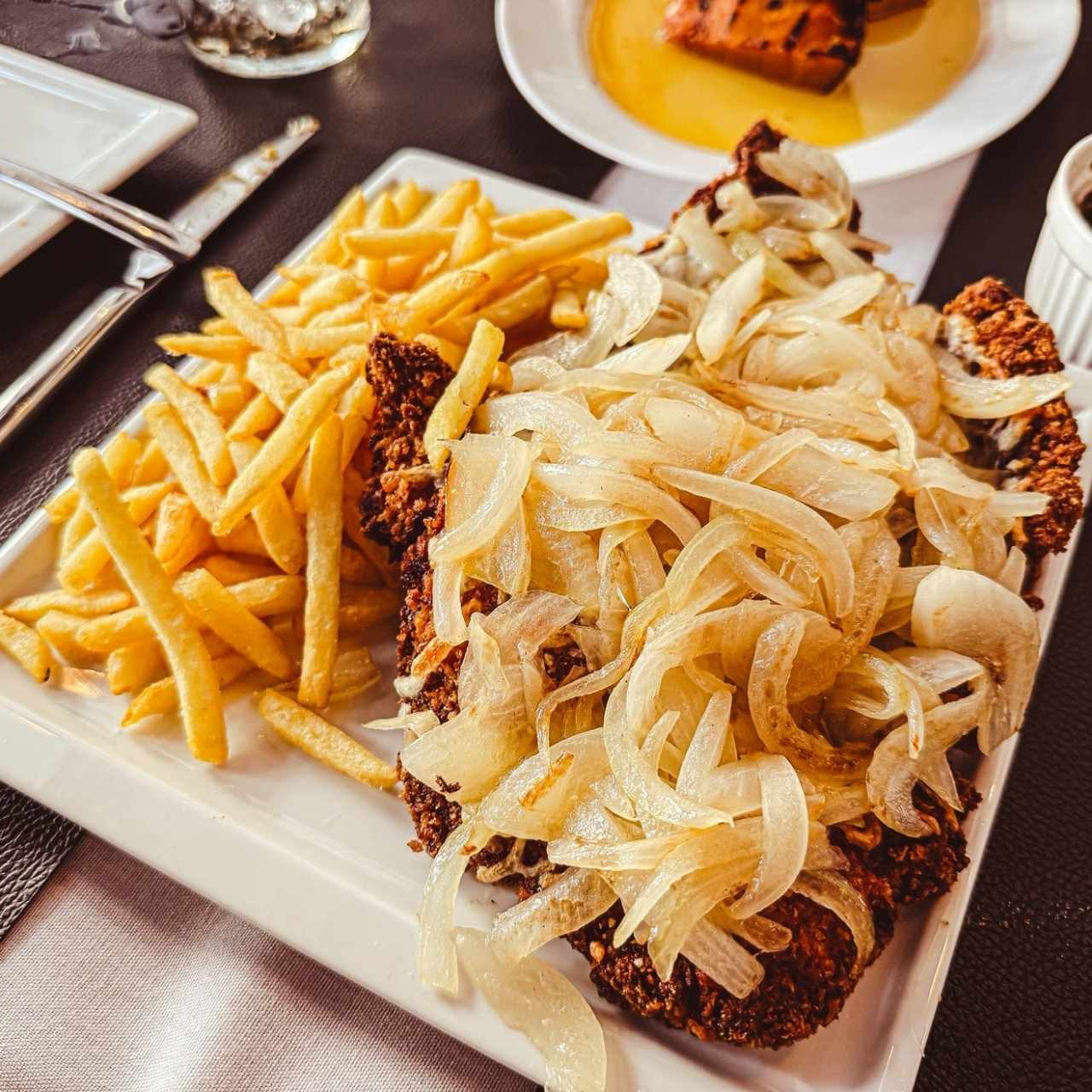 Milanesa Fugazzeta