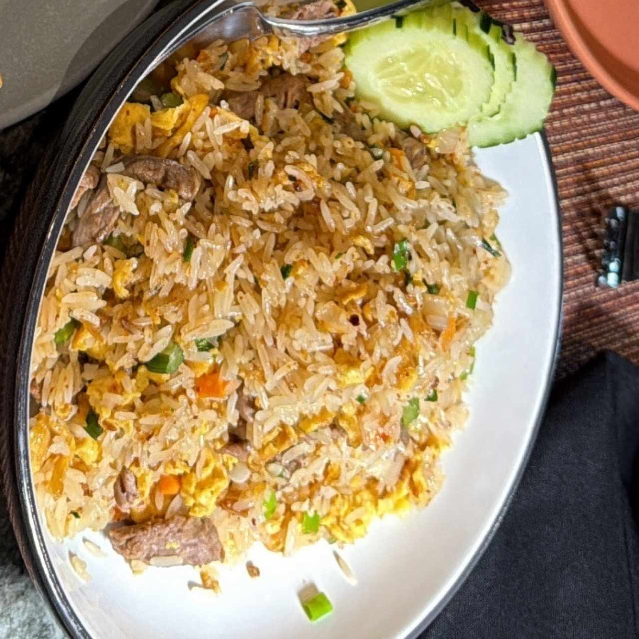 CRISPY BEEF FRIED RICE