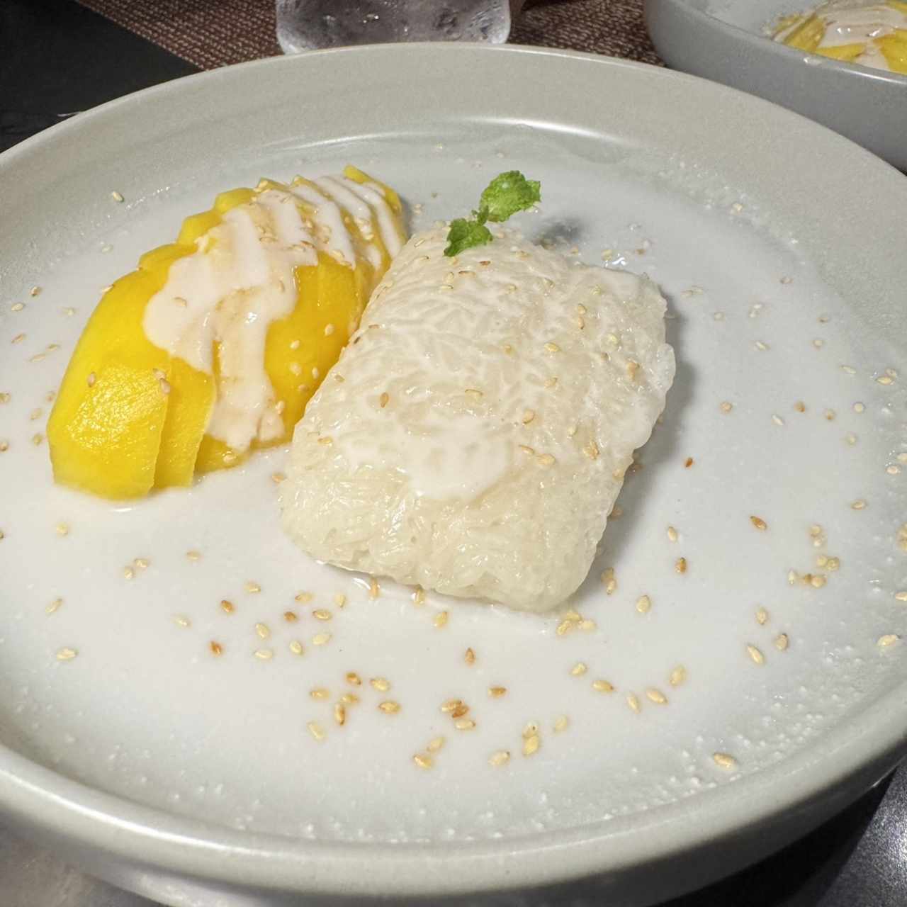 Mango sticky rice