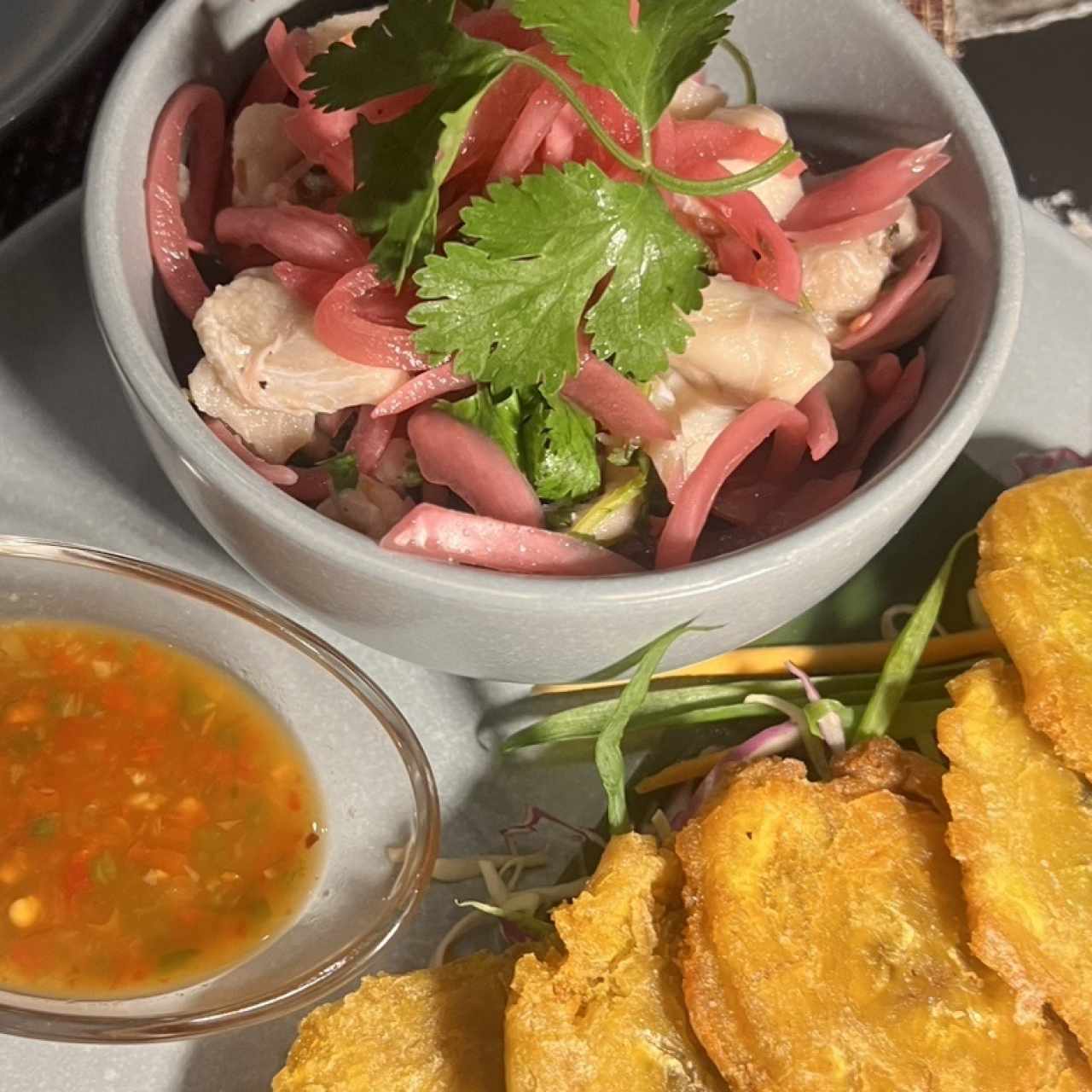 Ceviche de corvina 