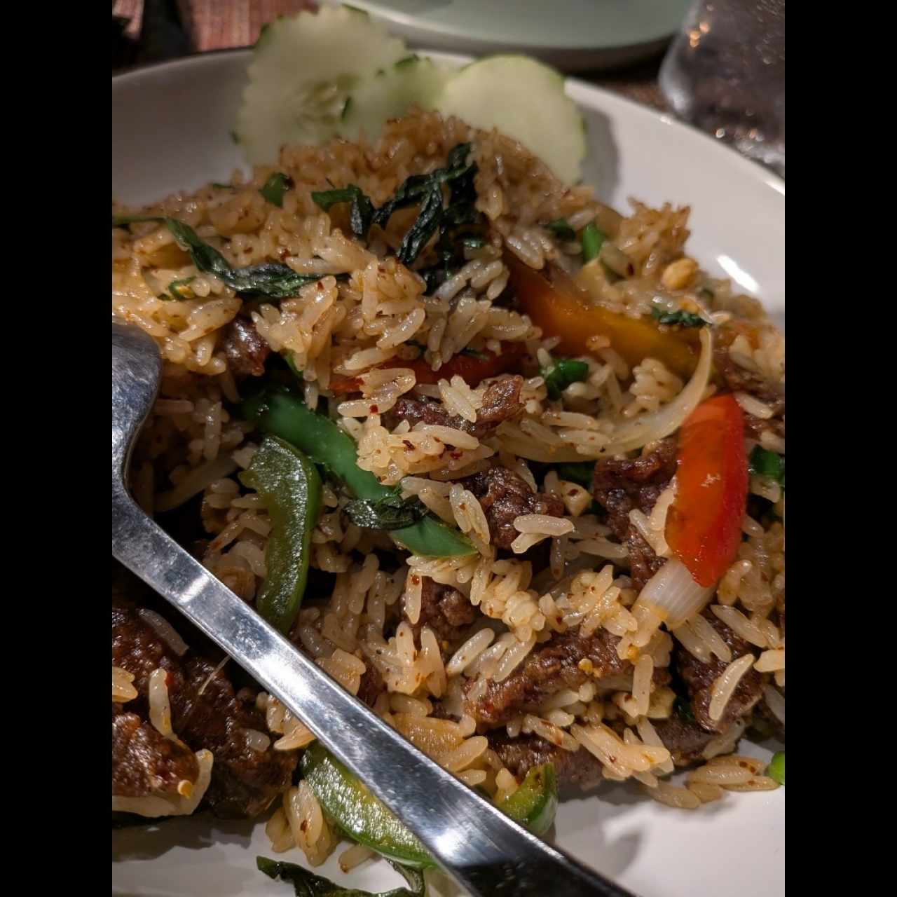 CRISPY BEEF FRIED RICE