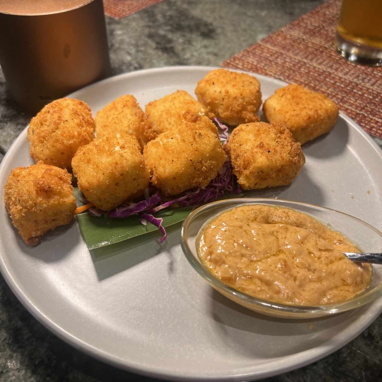 ENTRADAS - CRISPY TOFU