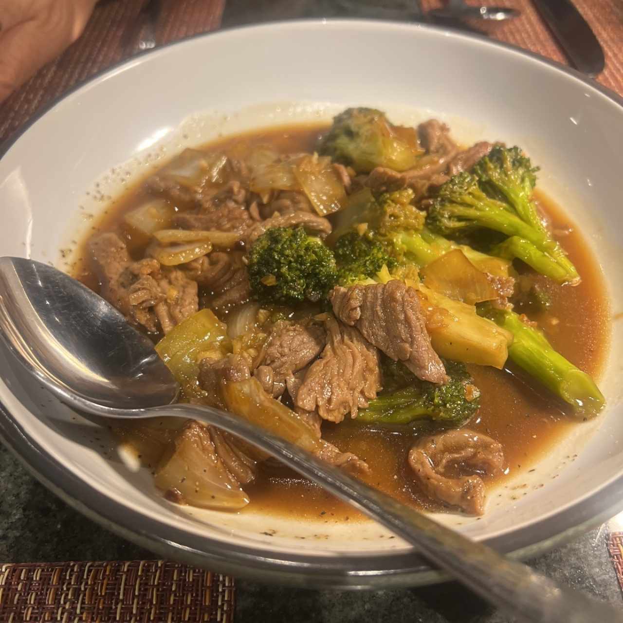 Beef and broccoli