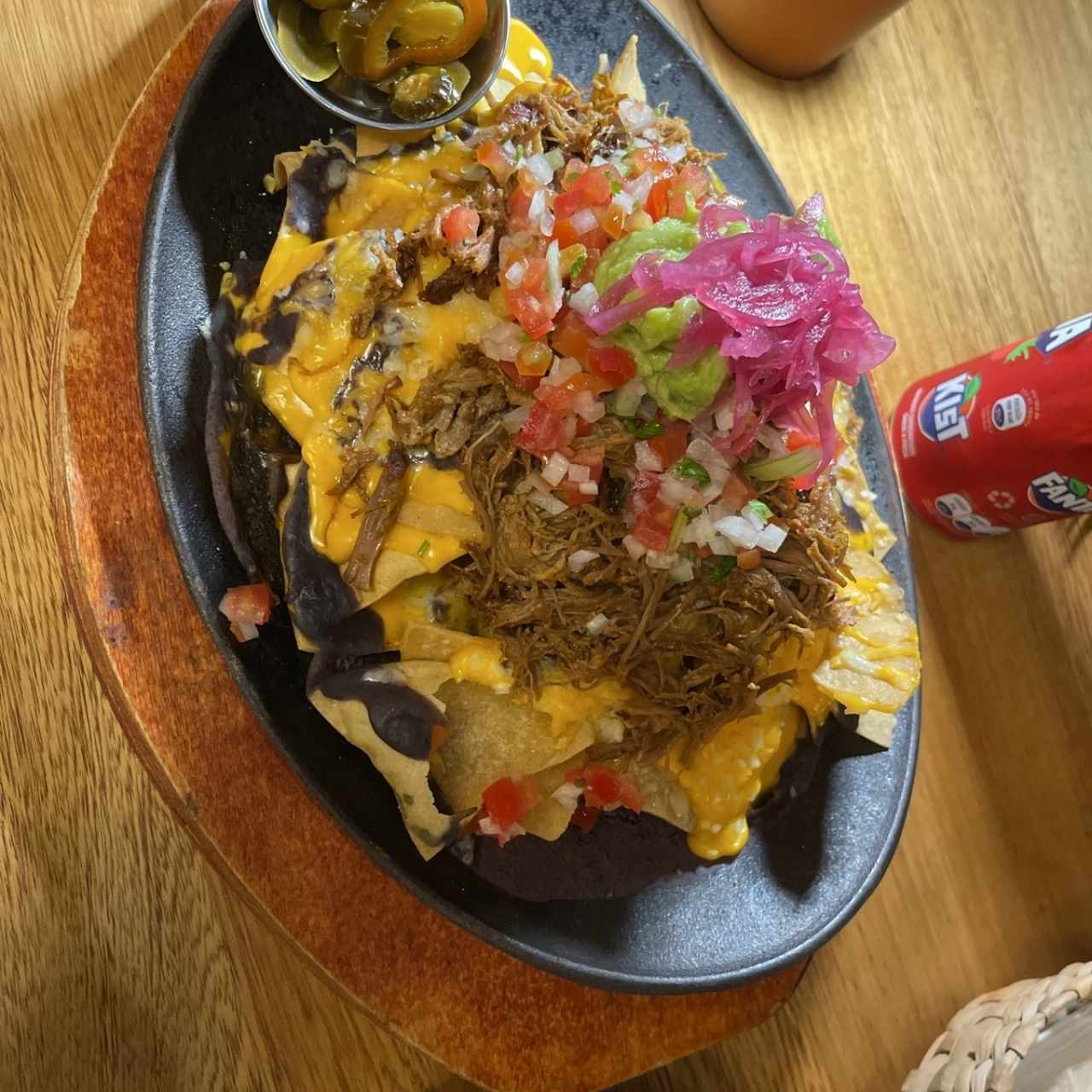 Entradas - Nachos con Pollo