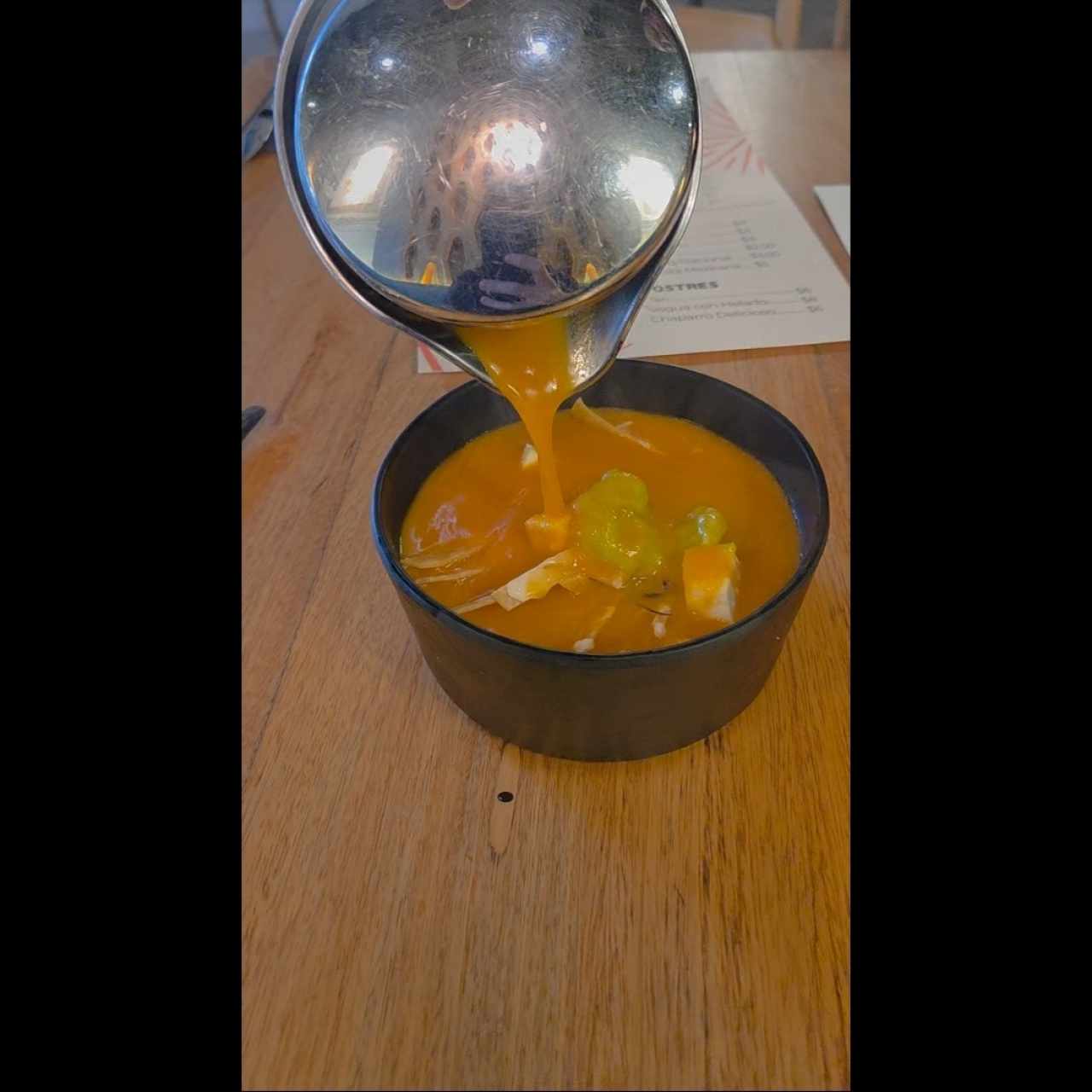Entradas - Sopa de Tortilla