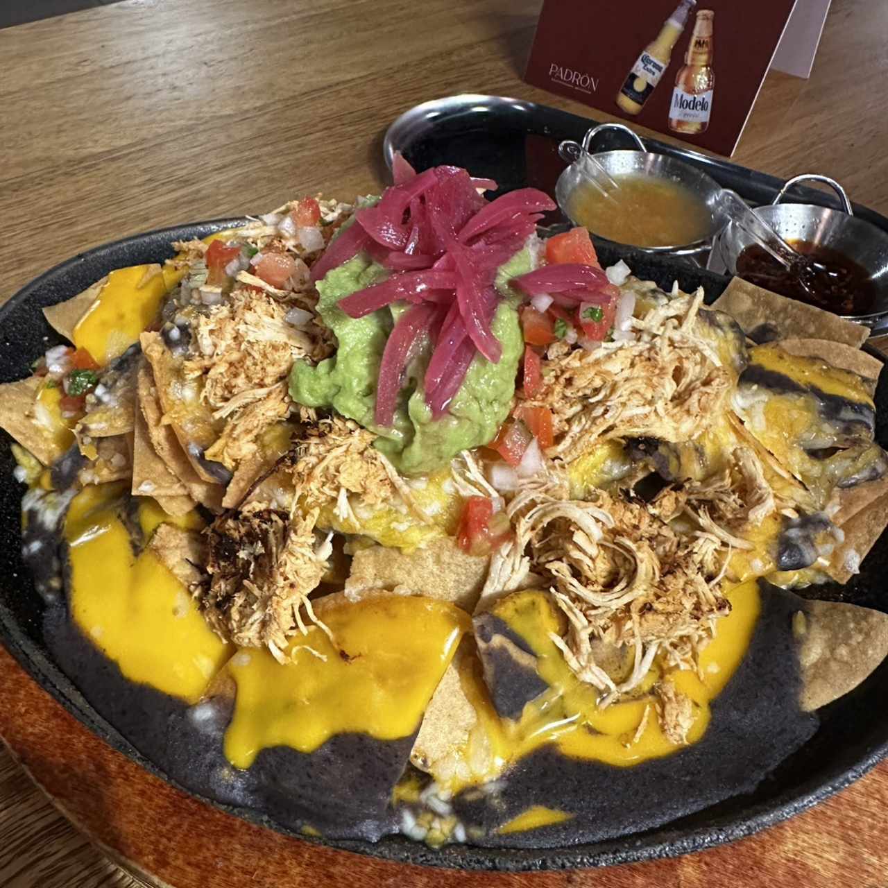 Entradas - Nachos con Pollo