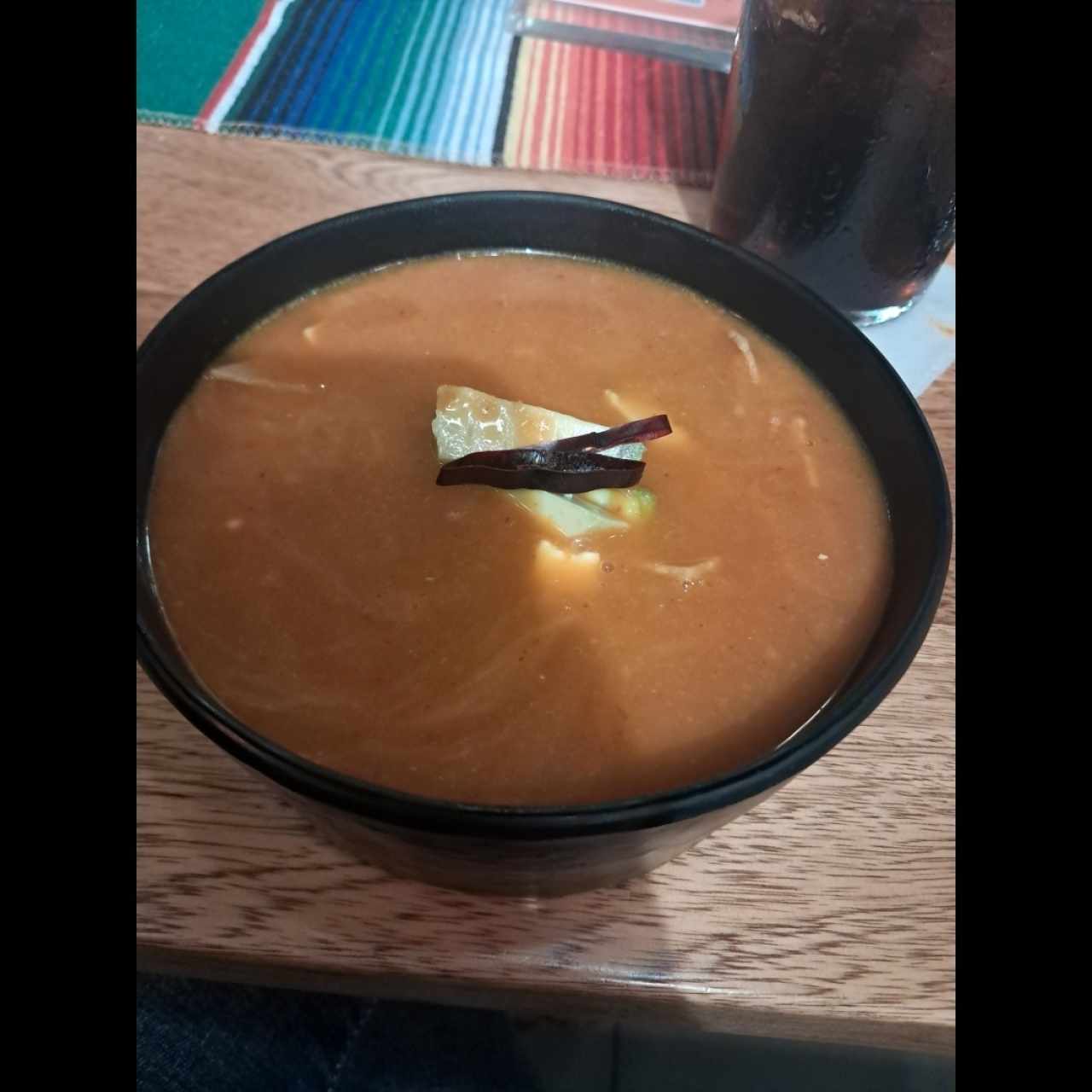 Entradas - Sopa de Tortilla