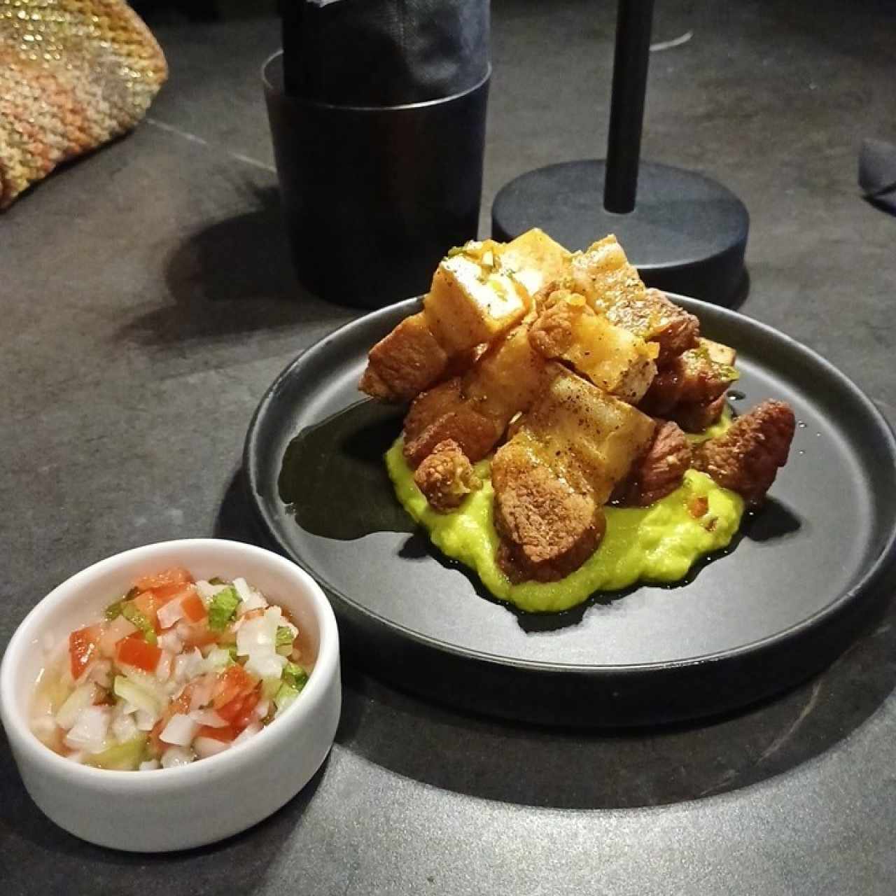 Pork Belly Bites.