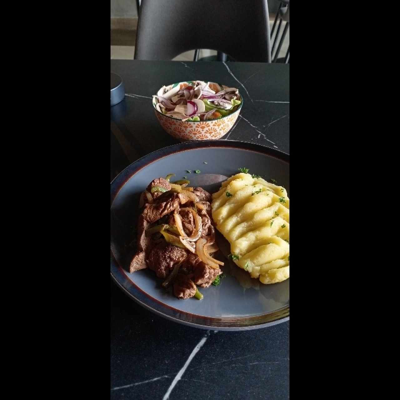 filete de res salteados 