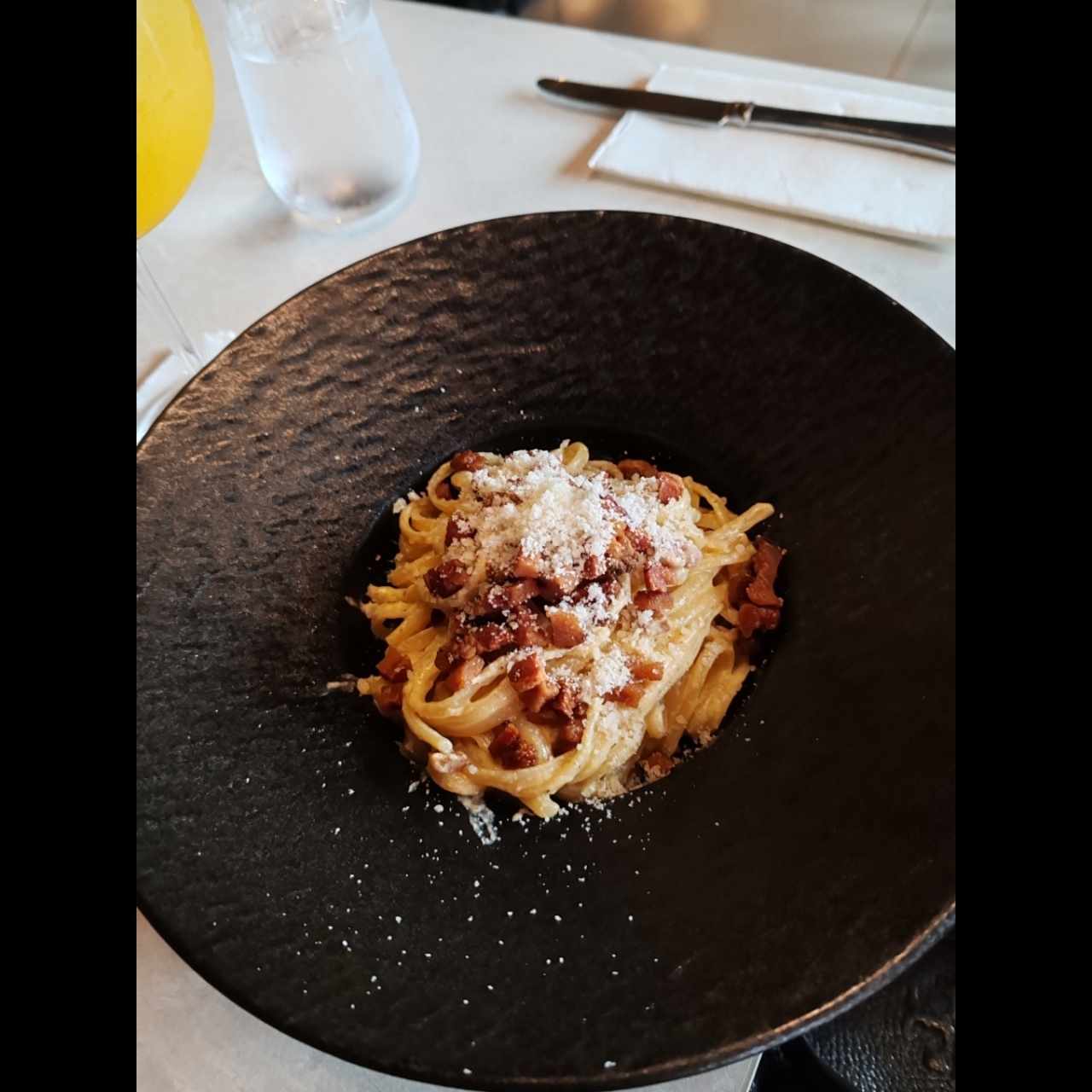 Fettuccini Carbonara